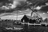 Windmühlendorf in Zaanse Schans